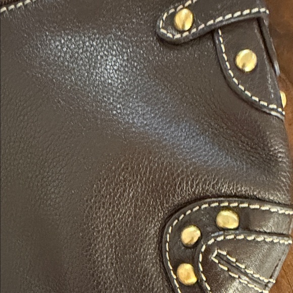 SAK Dark Brown Leather handbag - Picture 4 of 4